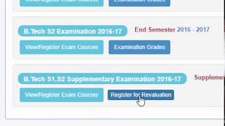 How to register for revaluation in KTU portal [upl. by Schuster489]