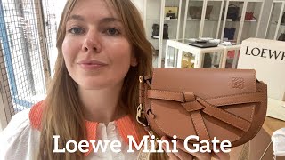 Loewe Mini Gate Bag Review [upl. by Assi]