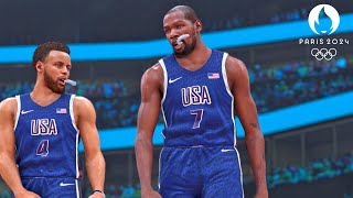 NBA 2K24 Olympics Mode  USA vs Serbia  Ultra Realistic Gameplay [upl. by D'Arcy308]