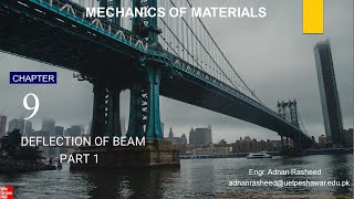 Ch 9 Part 1 Deflection Of Beam  Beams Deflection  Deflection Of Beams Solved Problems [upl. by Inilahs]