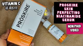 Proskire Niacinamide Serum Review  Serum for Open Pores and Acne Scars  30 Days Result [upl. by Nnaynaffit366]