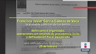 Quieren desaforar a gobernador de Tamaulipas por delincuencia organizada  Noticias con Ciro Gómez [upl. by Letisha]