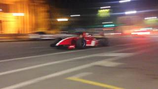 Ferrari FXX F40 LM 599XX amp Vintage F1 cars leaving Adelaide Motorsport Festival 2017 [upl. by Leonard]