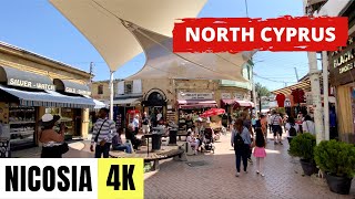 NICOSIA CYPRUS 🇨🇾 4K Crossing border from North to South Cyprus [upl. by Lindblad]