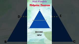 Midpoint Theorem Statement9th [upl. by Cowley842]