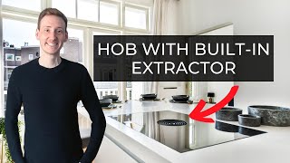 Hob With BuiltIn Extractor  Is It The Best Option For A Kitchen Island [upl. by Kan887]