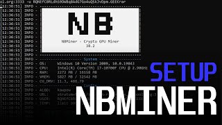 NBminer Setup and Configuration  NBminer v30 v38 [upl. by Onafets414]