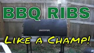 BBQ RIBS » » FallOffTheBone Baby Back Ribs Recipe » » LIKE A CHAMP » » barbecue pitmaster [upl. by Ringe]