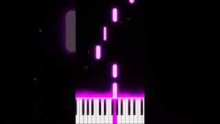 Bohemian Rhapsody  Queen  Easy Piano Tutorial shorts piano tutorial [upl. by Barcus]