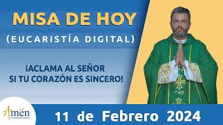 Misa de Hoy Domingo 11 Febrero 2024 l Padre Carlos Yepes l Eucaristía Digital l Católica l Dios [upl. by Evelc]