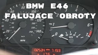 BMW e46 M54 falowanie i dławienie obrotów i opóźniona reakcja na gaz [upl. by Annadroj]