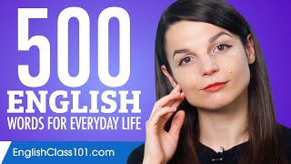 500 English Words for Everyday Life  Basic Vocabulary 25 [upl. by Teeniv]