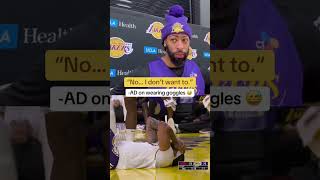 NBA I Dont Want to Hear Lakers Fans Cry About Goggles 😂 [upl. by Warfold]