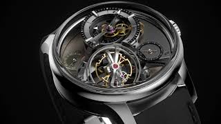 Greubel Forsey unveils its 8th Fundamental Invention the Tourbillon Cardan [upl. by Nylirac]