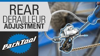 How to Adjust a Rear Derailleur – Limit Screws amp Indexing [upl. by Fleisher228]