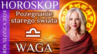 WAGA horoskop na NOWY ROK Słońca 2024 ❤️ 🌞 [upl. by Aihtniroc]