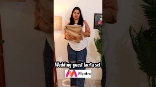 wedding guest outfit from myntra weddingguest myntra [upl. by Essila]