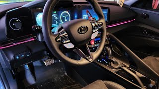 Hyundai Elantra N Interior Mods [upl. by Ylrebmit]