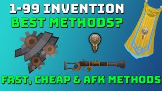 199 Invention Guide Runescape 3 Fast Cheap amp AFK Methods [upl. by Valdemar]