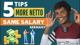 5 Tips for more Netto amount with same salary  Brutto Netto  Increase your Netto salary Germany [upl. by Lenuahs300]