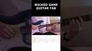 Wicked Game  Guitar Lesson with TAB  Chris Isaak [upl. by Angell]