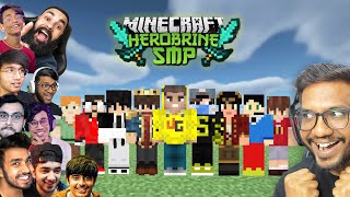 Herobrine SMP First Day Of All Members In Minecraft SMP [upl. by Blasien259]