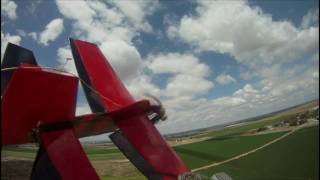 Mid Air RC Crash  GoPro Hero HD [upl. by Goltz]