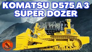 The Ultimate Komatsu D575A 3 Super Dozer Why You Need to See It [upl. by Gladys]