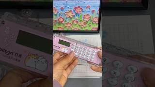 Calculator Scale VS Normal Scale Review And Unboxing 😍 unique Stationary items stationery shorts [upl. by Perle]