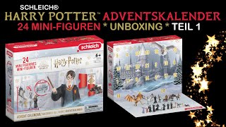 Schleich ® Harry Potter ™ MiniFiguren Adventskalender Serie 1  Wizarding World ™ Unboxing Teil 1 [upl. by Katie]