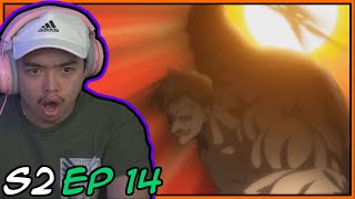 PRAISE THE SUN ESCANOR THE LION SIN OF PRIDE Seven Deadly Sins Season 2 Episode 14 Reaction [upl. by Cloots114]