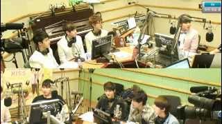 120507 EXO K  MAMA Chanyeol amp Kai Dance to Camera  Baeks Weird  Kiss The Radio [upl. by Wagoner]