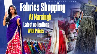 Latest Fabric Collection At Narsingh Store Ameerpet😍 [upl. by Balfour]