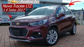 Avaliação  Nova Chevrolet Tracker LTZ 14 Turbo 2017  Curiosidade Automotiva ® [upl. by Iana830]