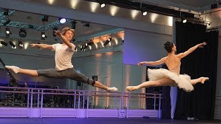 The Royal Ballet rehearse La Bayadère – World Ballet Day 2018 Takada Osipova Muntagirov [upl. by Gnanmos]