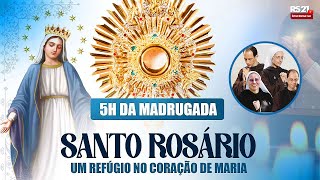 Santo Rosário  AO VIVO  Instituto Hesed e RedeSeculo21 [upl. by Nonnahc]