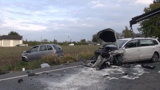 Verkehrsunfall mit mehreren Fahrzeugen und Verletzen in Ennepetal auf der B483 [upl. by Ennaeirb305]