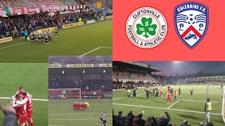 CLIFTONVILLE VS COLERAINE IRISH CUP VLOG 2 [upl. by Lorrayne427]