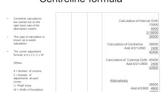 Centrelines and Girths for Quantity Surveying Students [upl. by Iilek]