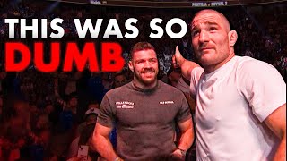 10 Dumbest DustUps in MMA History [upl. by Arne]