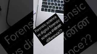 forensic science vs digital forensic science என்ன difference 👍 [upl. by Ewens]