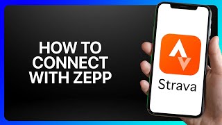 How To Connect Strava With Zepp Tutorial [upl. by Shara]