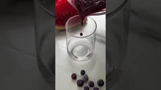 🫐 blueberry watermelon smoothies healthy recipe smoothierecipes healthylifestyle [upl. by Uehttam]