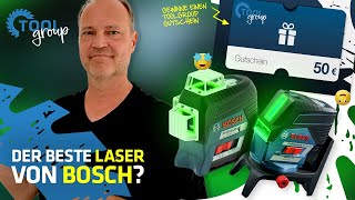 Der VERGLEICH Der Linienlaser GLL 380 CG oder der Kombilaser GCL 250 CG von Bosch  ToolGroup [upl. by Edrock]