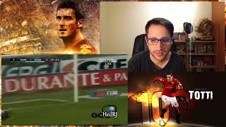 REACCIÓN  Francesco Totti The Last Roman Gladiator Ultimate Show [upl. by Rhonda]