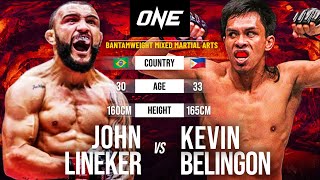 John Lineker vs Kevin Belingon  Full Fight Replay [upl. by Itagaki8]