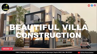 Villa House Construction Varthur Bangalore [upl. by Lenny]