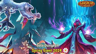 Warspear Online  Solo Dungeon quotSpring Event 2024quot  This DG so EZ [upl. by Munsey]