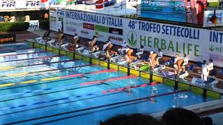 Trofeo Nuoto Settecolli 2011  La finale dei 200 stile libero uomini [upl. by Liew369]