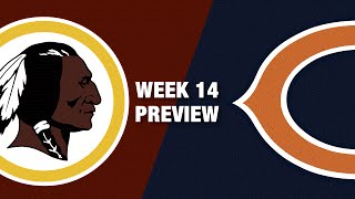 Redskins vs Bears Preview Week 14  NFL [upl. by Raimes]